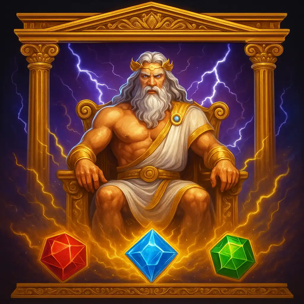 Gates of Olympus Super Scatter slot game artwork