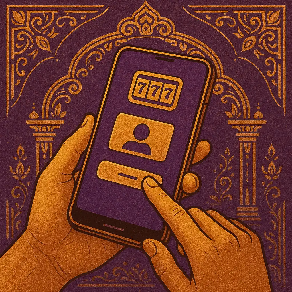 Illustration of creating a WinCleo casino account